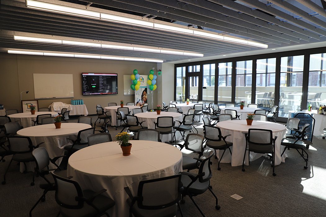 A conference room where a Missouri Foundation for Health event was held