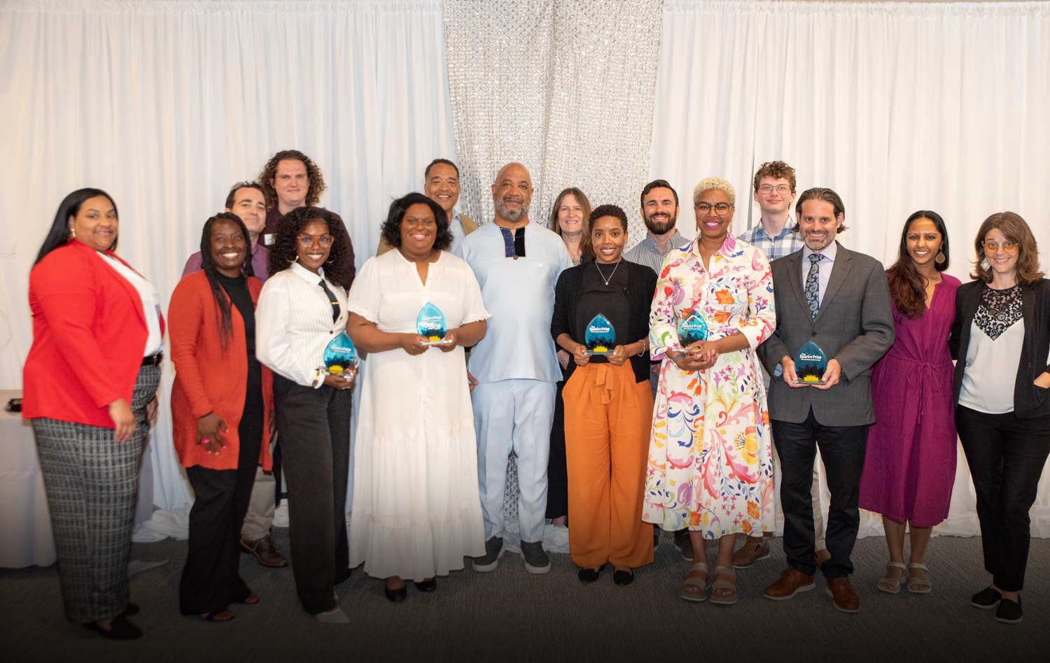 The Spark Prize team with 2025 awardees