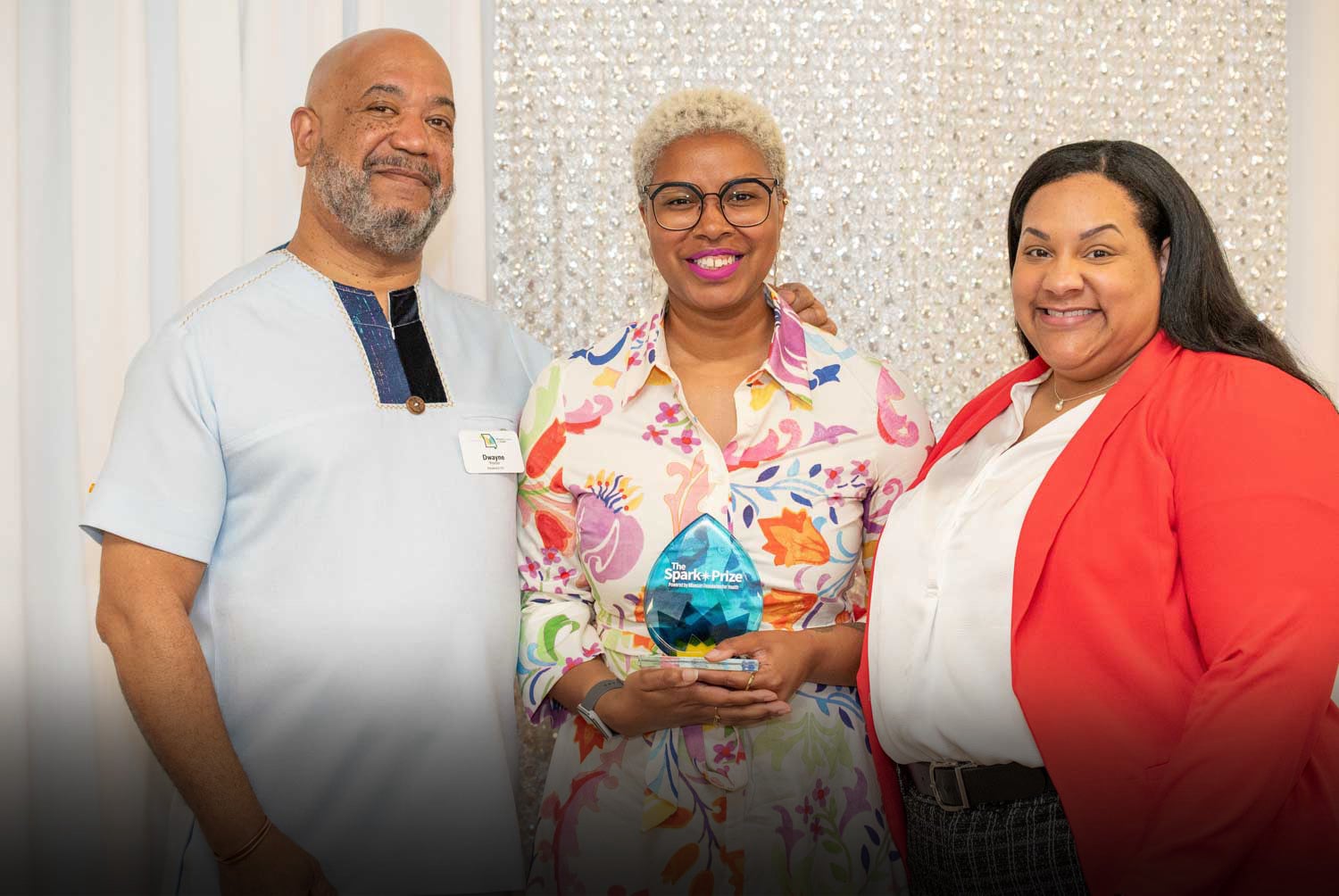 Dr. Proctor, Kelly McGowan, and Ivory Clarke