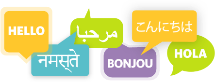 Speaking your language / Translation services