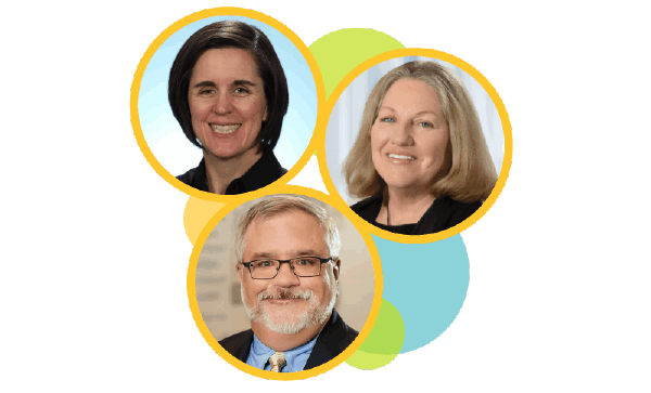  Dr. Kerri Morgan, Dave Dillon, and Leann Chilton