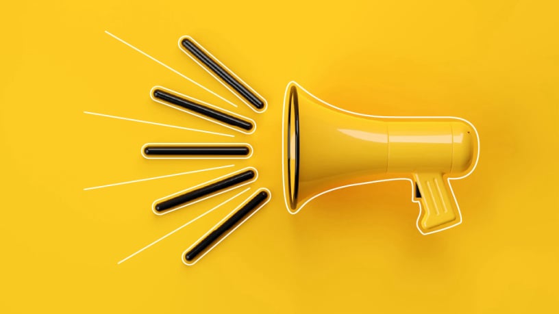 Megaphone illustration