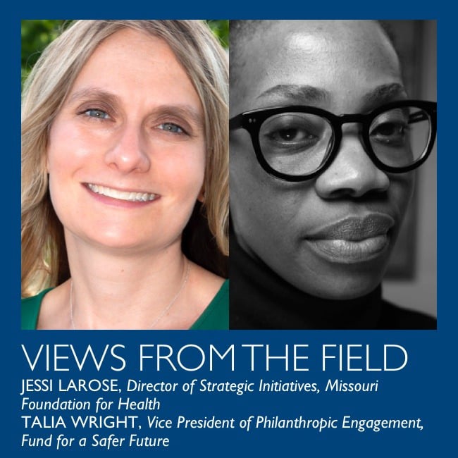 Split image of Talia Wright and Jessi Larose