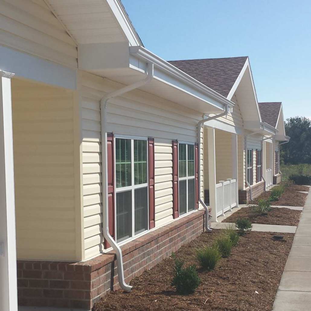 photo of newly constructed housing
