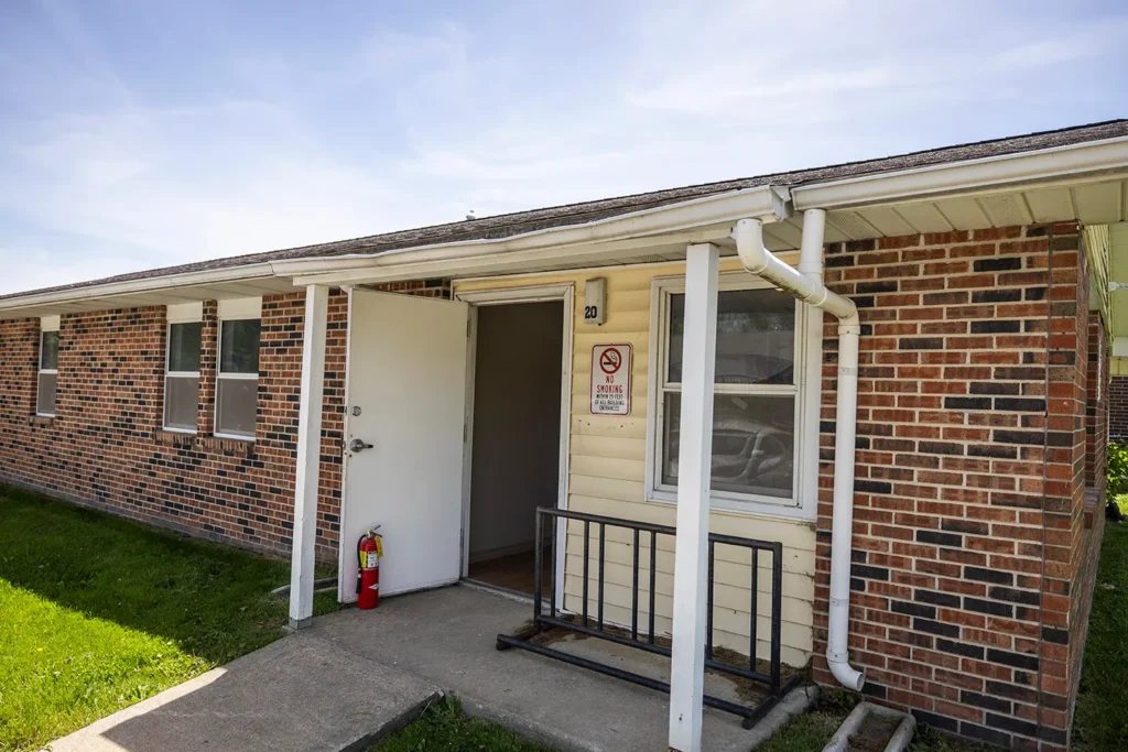 The resource center is housed in a large space donated by the Kirksville Housing Authority.