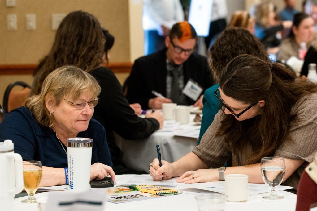 A diverse crowd participates in the Advocates’ Retreat