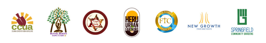 Food Justice Partner organization logos